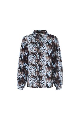 C&S Lea blouse Skyway/Bronze