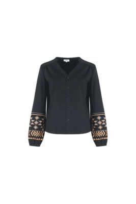 C&S Lidewij blouse black