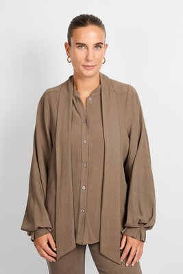 C&S Lillith blouse bronze