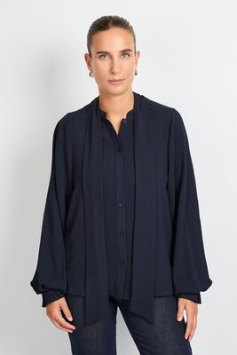 C&S Lillith blouse Midnight Blue