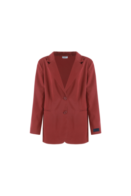 FLuresk Mirna blazer Wine Red