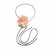 ROOS CHOKER Long choker peach