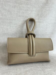 LOES clutch BAG - taupe